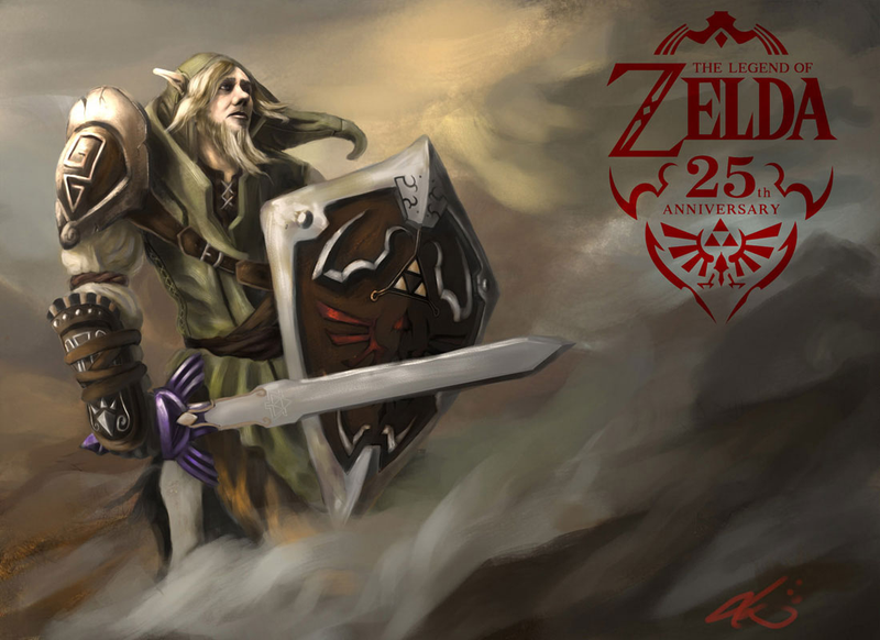 Illustration for article titled Zelda's Link Is Old, Ready For War And Running From Chickens